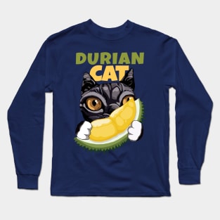 Durian Cat Long Sleeve T-Shirt